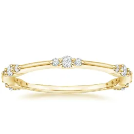 0.20CTW Minimalist Stackable Lab Grown Diamond Band