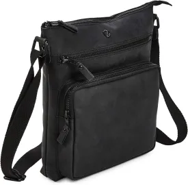 Crossbody Bags for Women Real Leather Purse Handmade Vintage Crossover Shoulder Pocketbook