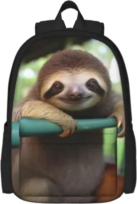 Girls 3D Cute Sloth Backpacks Bookbag Shoulder Bag for Unisex Laptop Bag Back to School Girls 3D Cute Sloth Backpacks Bookbag Shoulder Bag for Unisex Laptop Bag Back to School