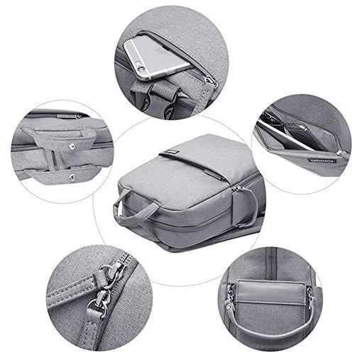 Gray Professional Fashion Multifunction DSLR Camera Bag Waterproof Durable Camera Backpack