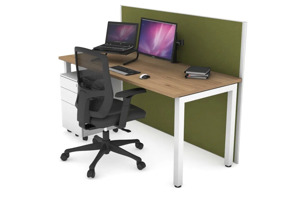 Horizon Quadro Square Legs Office Desk [1600L x 700W]