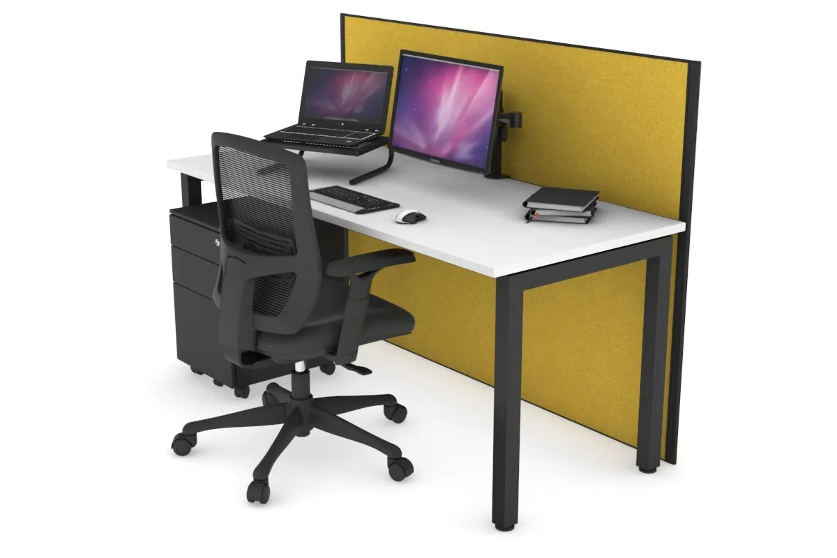 Horizon Quadro Square Legs Office Desk [1600L x 700W]