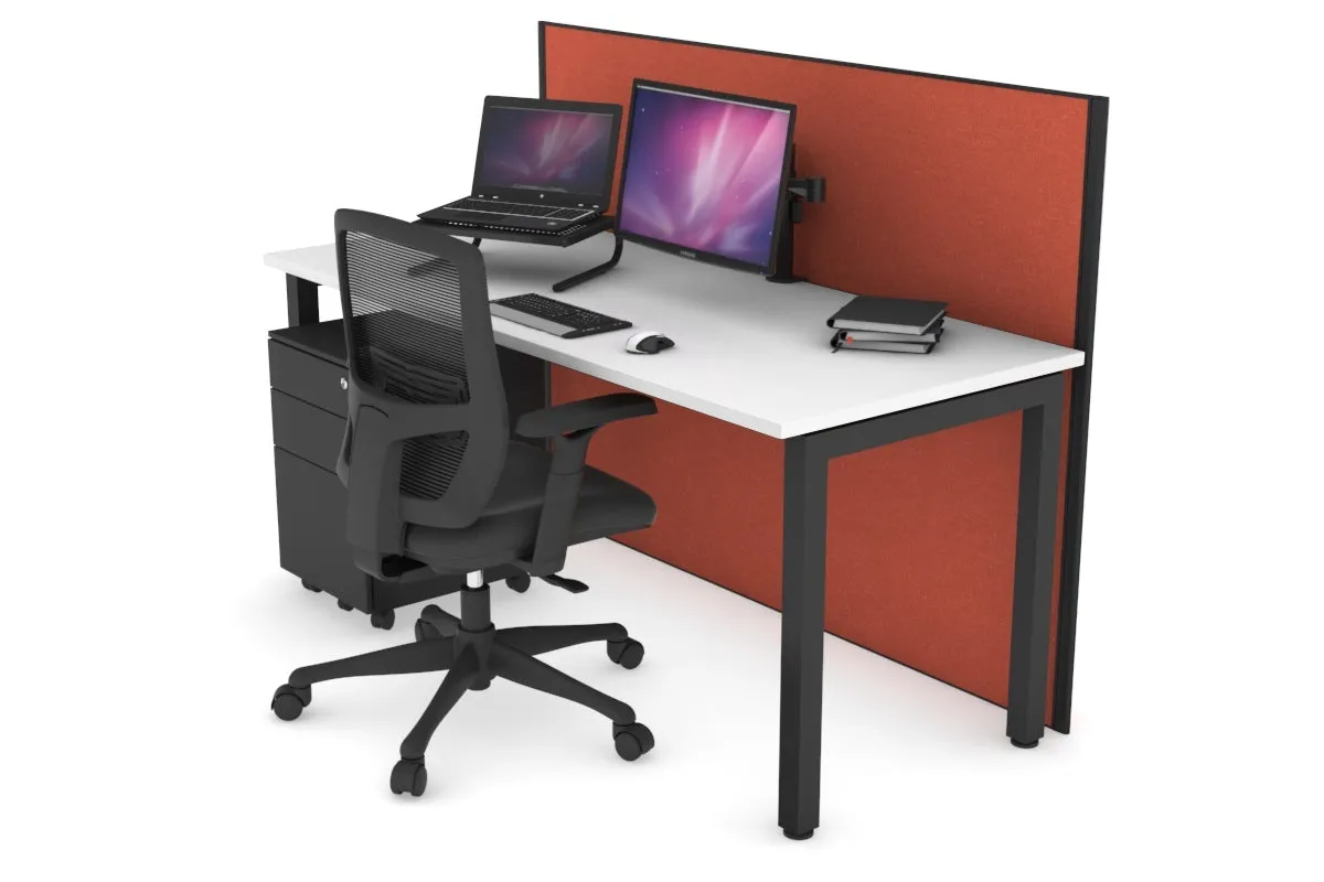 Horizon Quadro Square Legs Office Desk [1600L x 700W]