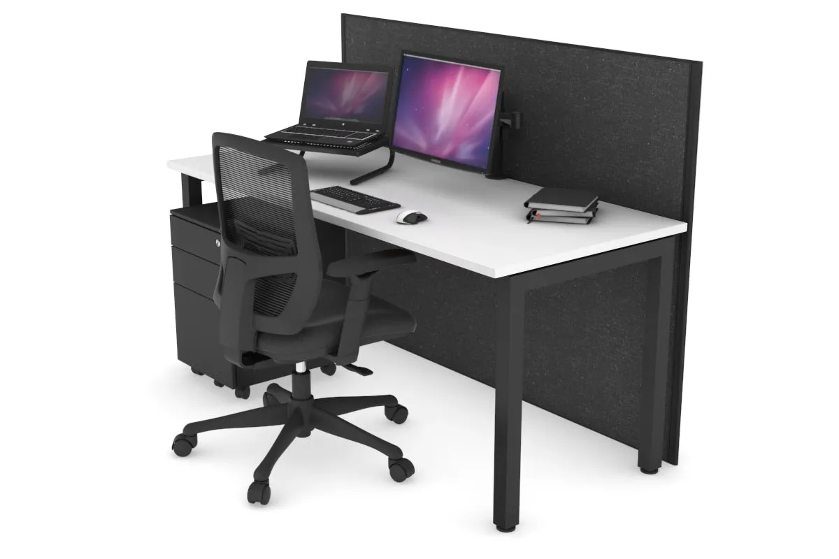 Horizon Quadro Square Legs Office Desk [1600L x 700W]