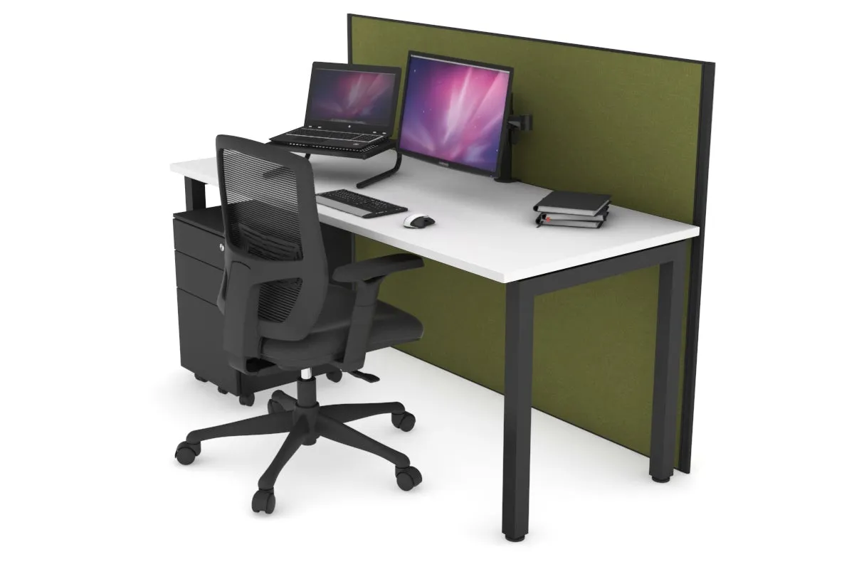 Horizon Quadro Square Legs Office Desk [1600L x 700W]