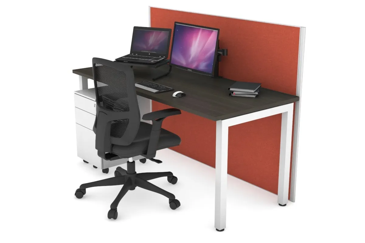 Horizon Quadro Square Legs Office Desk [1600L x 700W]
