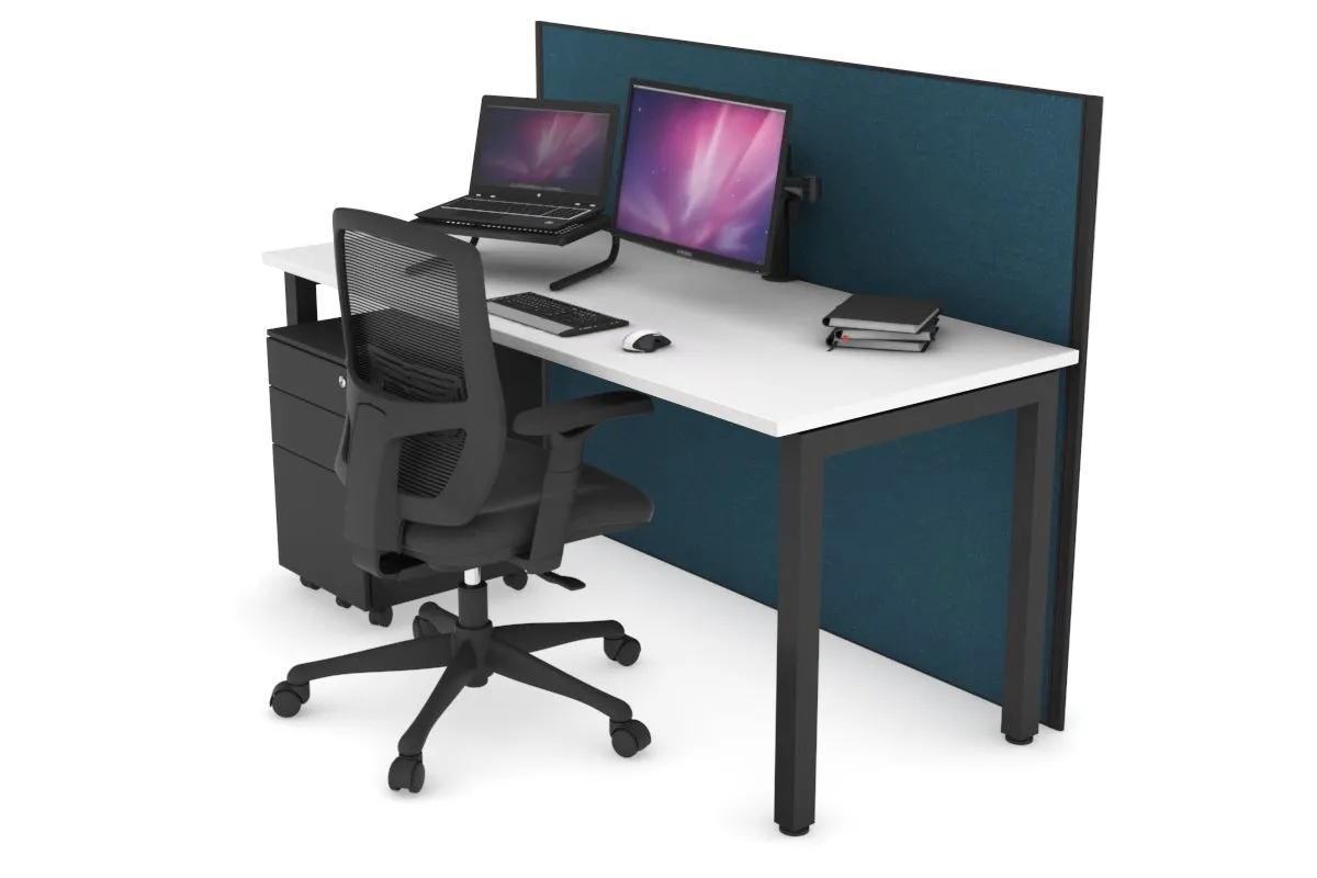 Horizon Quadro Square Legs Office Desk [1600L x 700W]