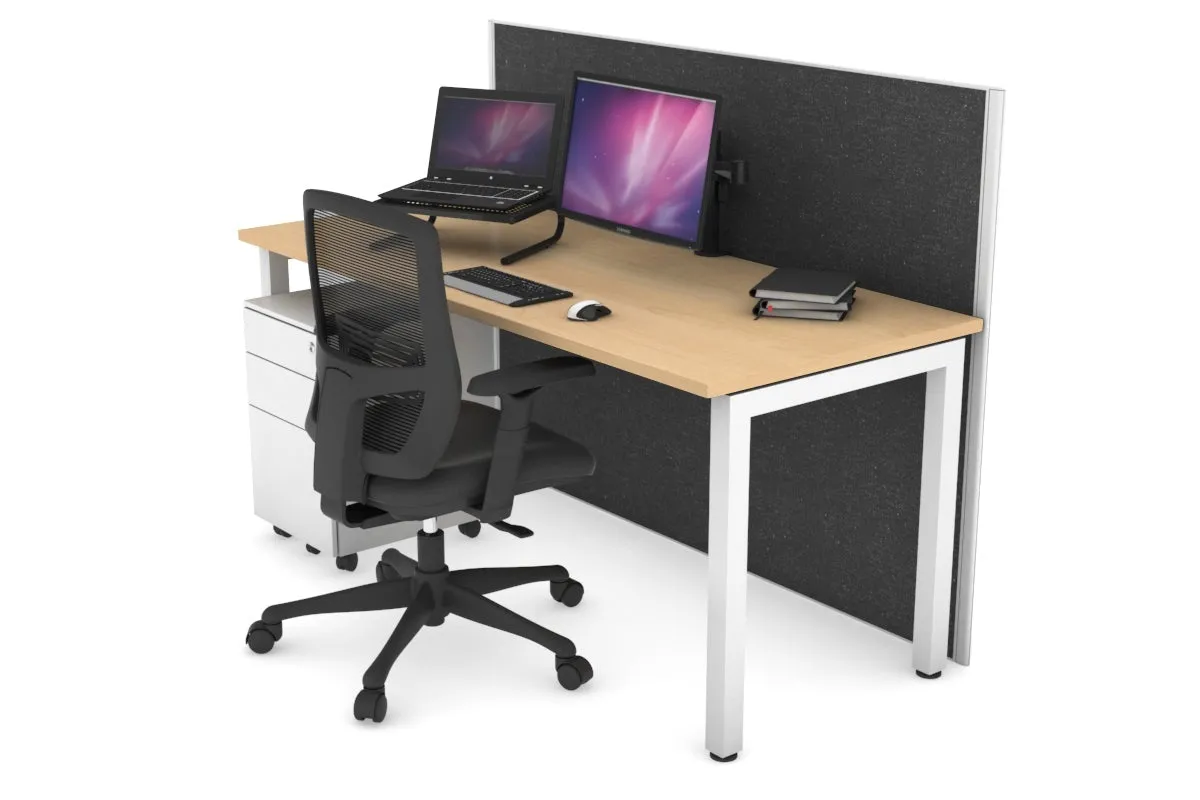 Horizon Quadro Square Legs Office Desk [1600L x 700W]