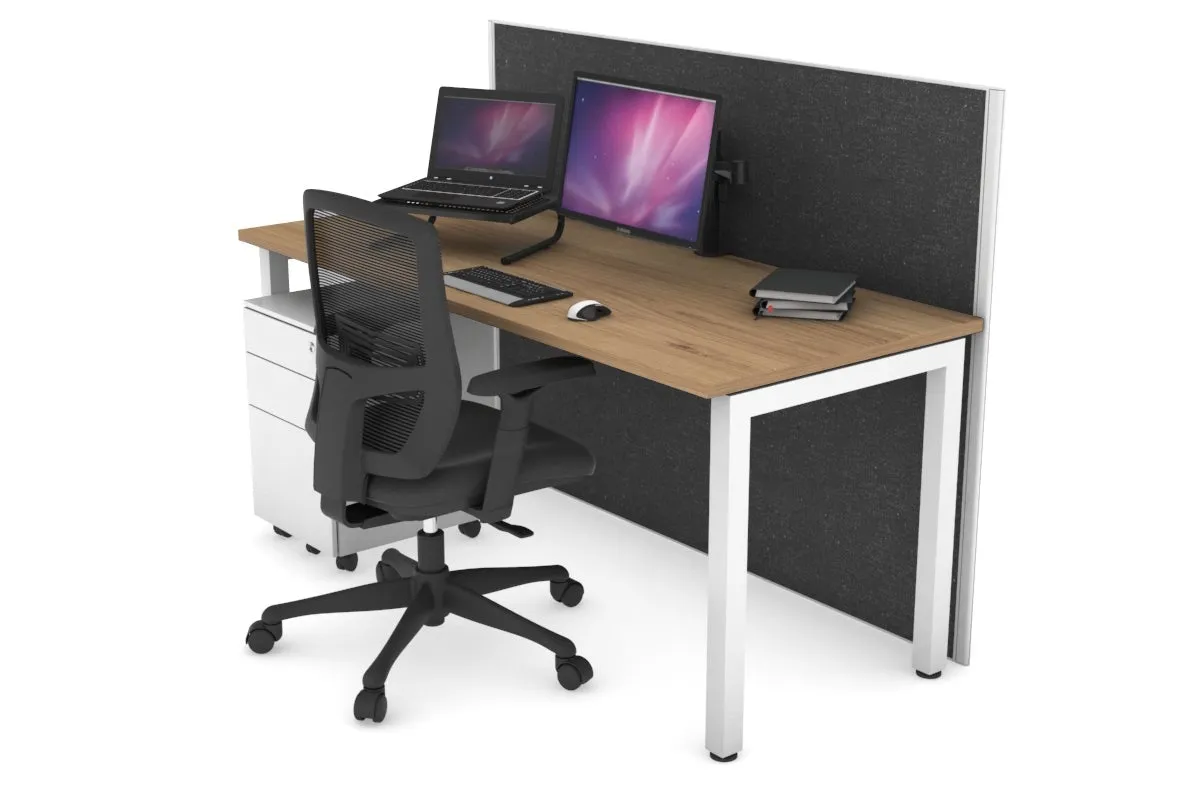 Horizon Quadro Square Legs Office Desk [1600L x 700W]