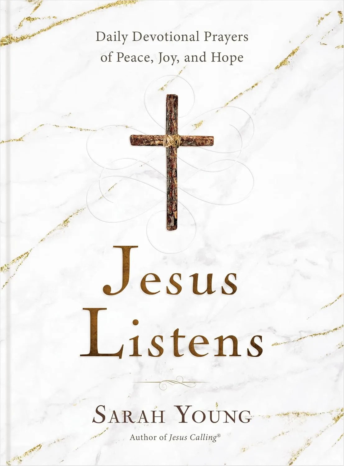 Jesus Listens: Daily Devotional Prayers of Peace, Joy, and Hope (A 365-Day Prayer Book) Hardcover  October 5, 2021