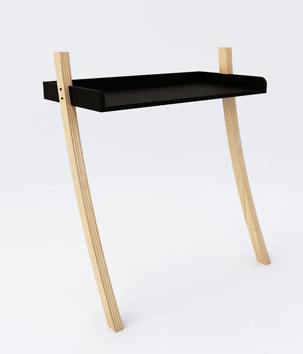 Leaning Desk - Black