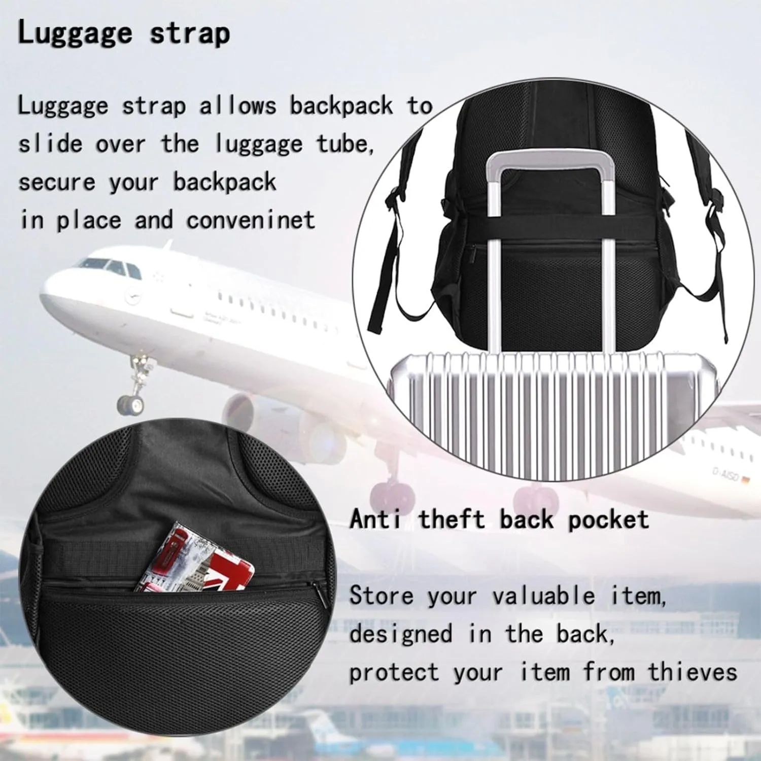 LGBT Rainbow Gay Pride Flag The First Pride Was A Riot Travel Laptop Backpack Casual Daypack Large Notebook Rucksack Business Bag Sports Bags with USB Charging Port for Gym Yoga Hiking