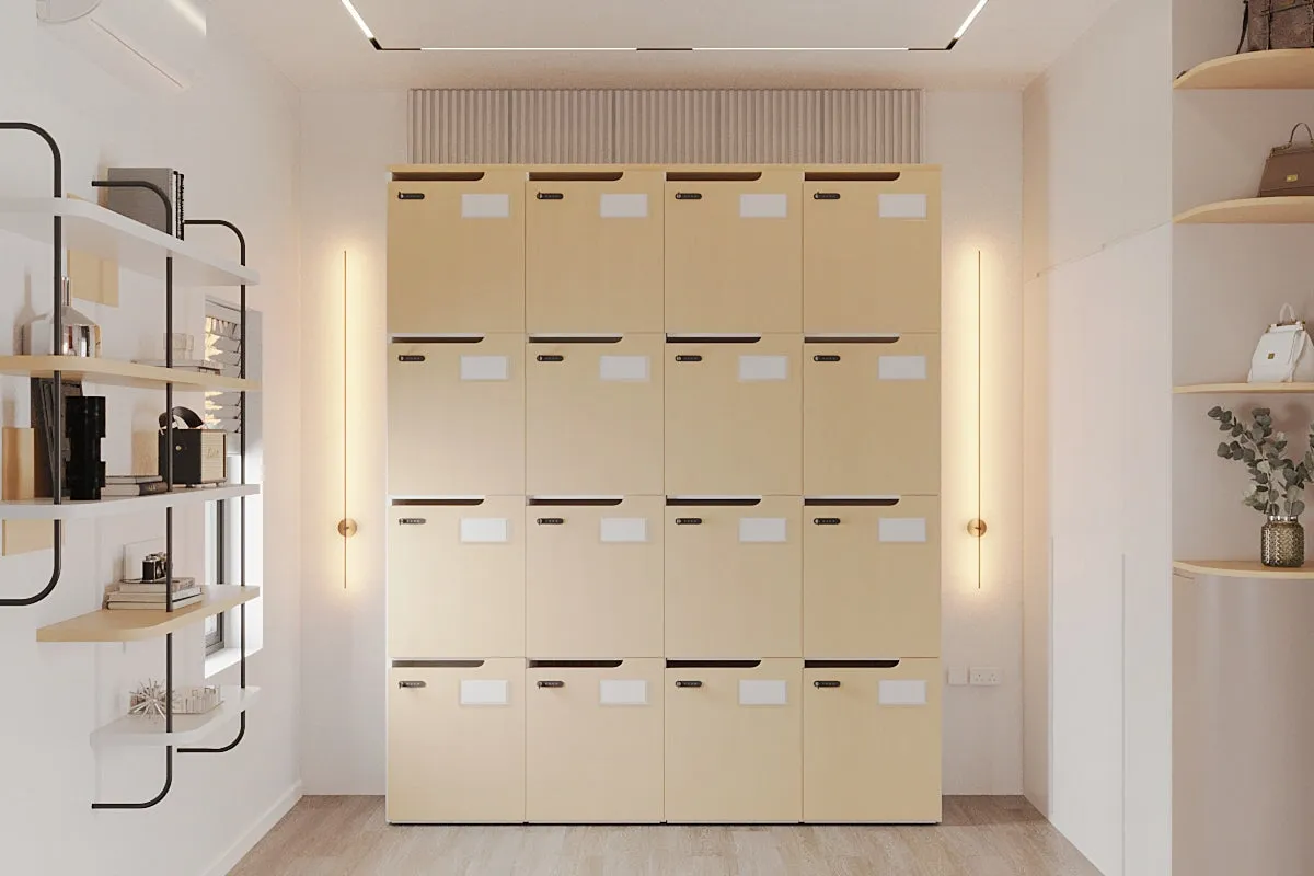 Lockers 4 Tier 4 Across
