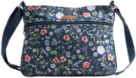 Maison d' Hermine Cross Body Bags for Women Cotton Canvas Shoulder Bag for Shopping Travel Everyday Use Tote purse Sling Bag