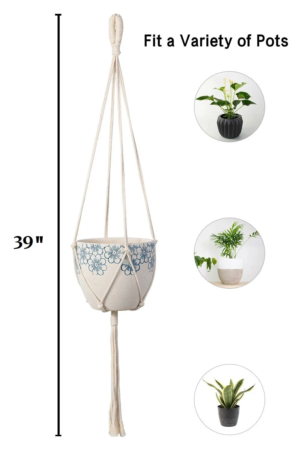 Minimalist Macrame Plant Hanger