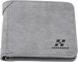 Minimalist Wallet for Men Lightweight Portable Durable Bifold Travel Wallet Stylish Thin Front Pocket Purse, Ash, A Minimalist Wallet for Men Lightweight Portable Durable Bifold Travel Wallet Stylish Thin Front Pocket Purse, Ash, A