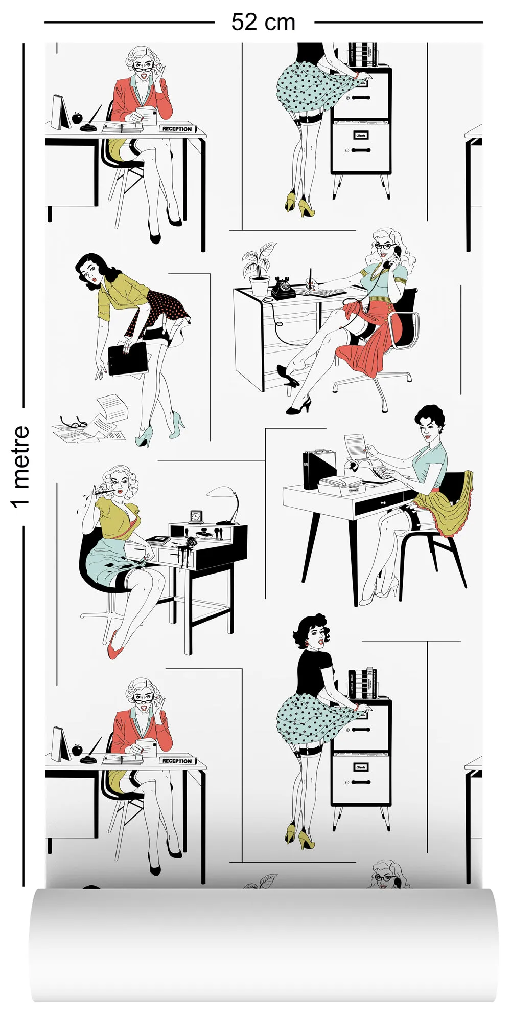 Office Etiquette (Mad Men) - Wallpaper