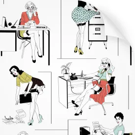 Office Etiquette (Mad Men) - Wallpaper