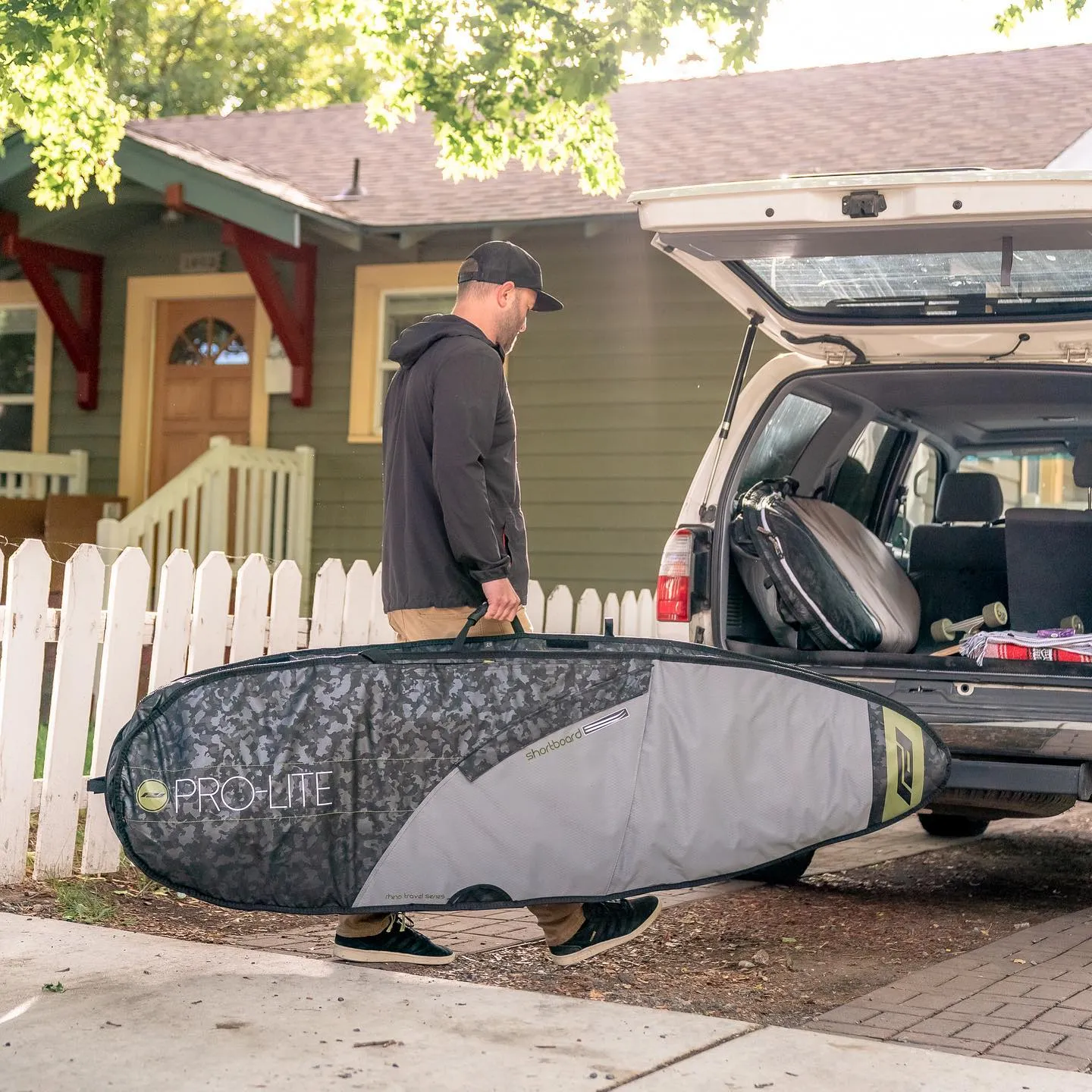 Pro-Lite Board Bag - Rhino Travel Bag 6'0 to 7'6  (1-2 boards) Fish/Hybrid/Big Short