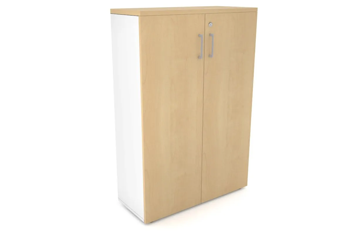 Uniform Medium Storage Cupboard with Medium Doors [800W x 1170H x 350D]