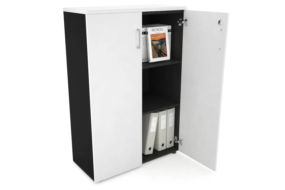 Uniform Medium Storage Cupboard with Medium Doors [800W x 1170H x 350D]