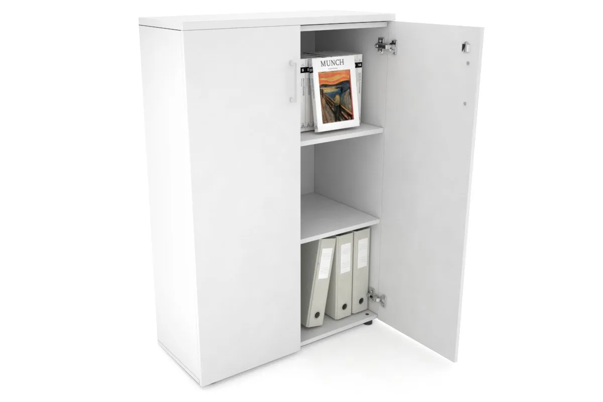 Uniform Medium Storage Cupboard with Medium Doors [800W x 1170H x 350D]
