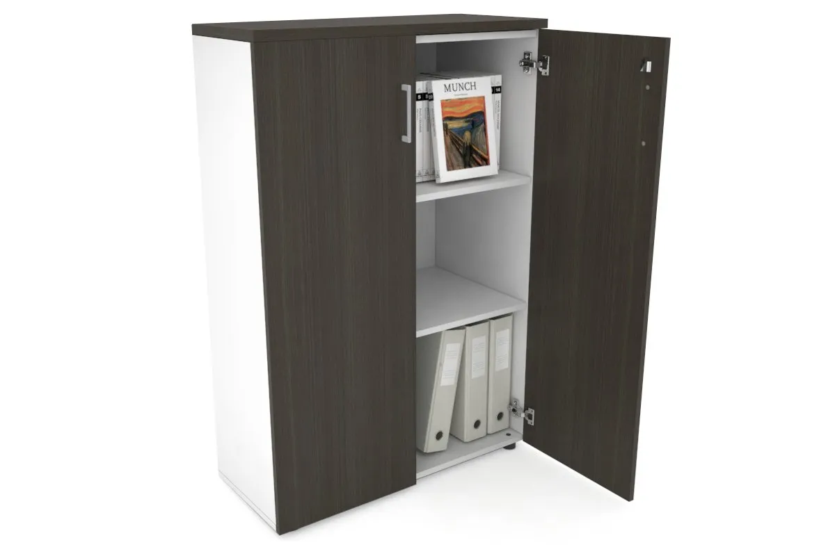 Uniform Medium Storage Cupboard with Medium Doors [800W x 1170H x 350D]