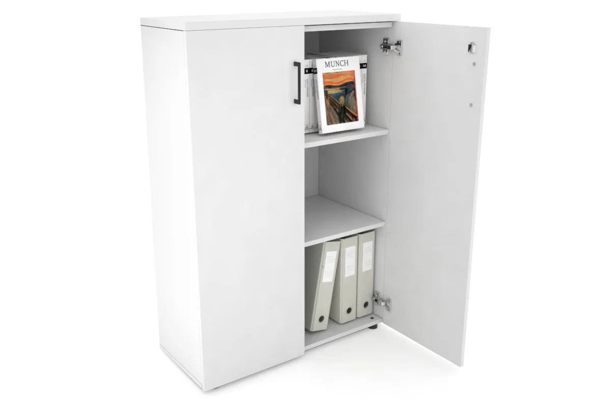 Uniform Medium Storage Cupboard with Medium Doors [800W x 1170H x 350D]