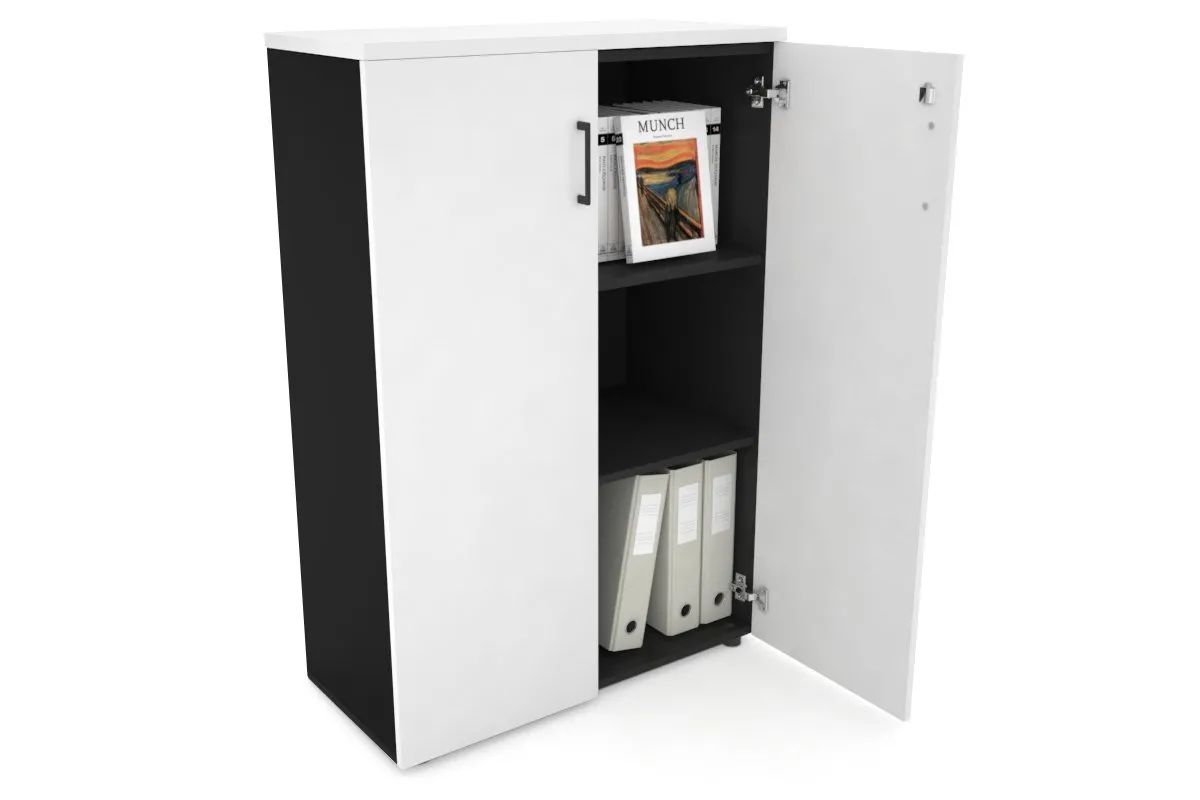Uniform Medium Storage Cupboard with Medium Doors [800W x 1170H x 350D]