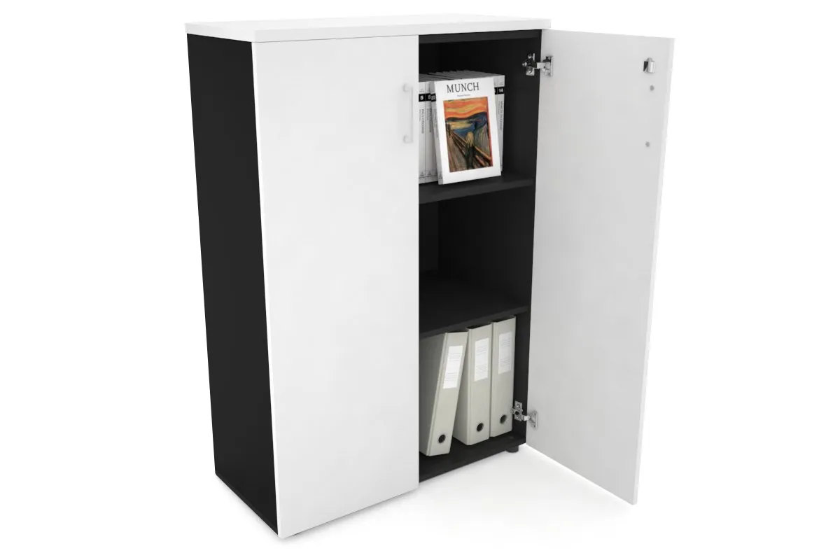 Uniform Medium Storage Cupboard with Medium Doors [800W x 1170H x 350D]