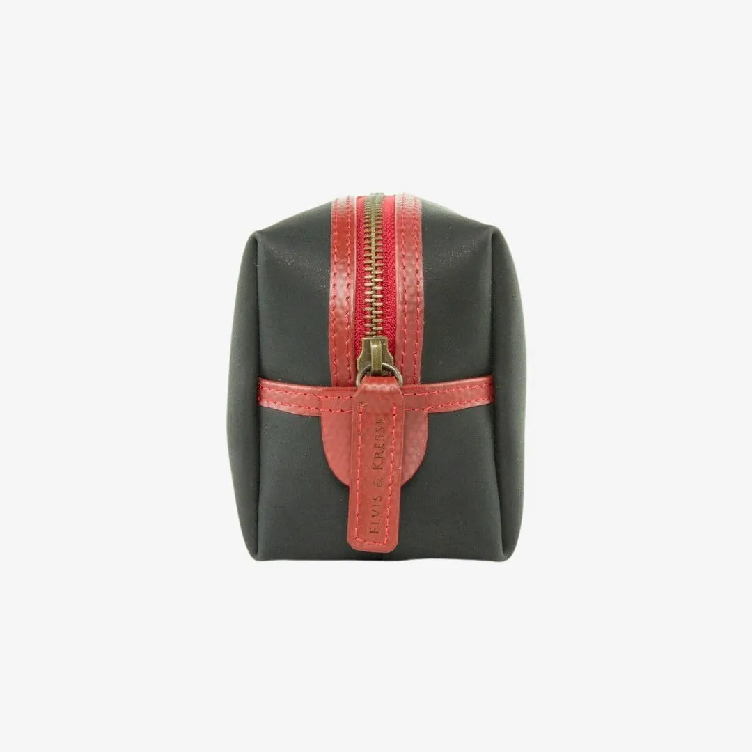 Washbag Medium - Black with Yellow Trim